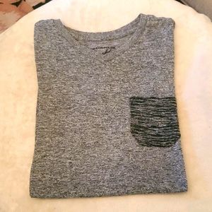 Trademark Brooklyn gray short sleeve tee M